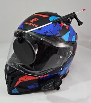 Helmet rear view mirror