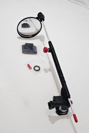 Helmet rear view mirror